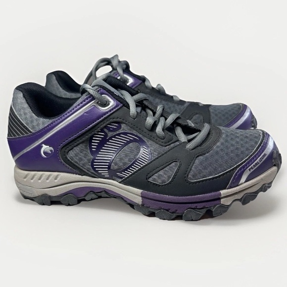 Pearl Izumi X-Alp Seek V Bike Shoes Women EU 40, US 8 SPD Purple #15213002 EUC - Picture 1 of 13